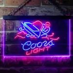 Coors Light Neon Sign Snowmobile 1
