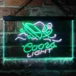 Coors Light Neon Sign Snowmobile 1