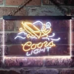 Coors Light Neon Sign Snowmobile 1