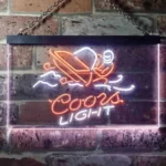 Coors Light Neon Sign Snowmobile 1