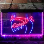 Coors Neon Sign Lite Bikini Maiden Beach 1