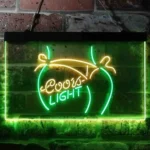 Coors Neon Sign Lite Bikini Maiden Beach 1
