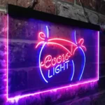Coors Neon Sign Lite Bikini Maiden Beach 1
