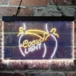Coors Neon Sign Lite Bikini Maiden Beach 1