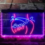 Coors Neon Sign Lite Bikini Maiden Beach 1