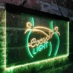 Coors Neon Sign Lite Bikini Maiden Beach 1
