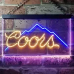 Coors Neon Sign Peak 1