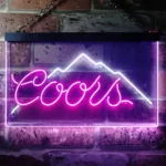 Coors Neon Sign Peak 1