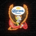 Corona Extra Neon Sign Bespoke Logo Custom American Eagle 1