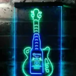 Corona Extra Neon Sign Guitar Bottle 1