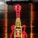 Corona Extra Neon Sign Guitar Bottle 1
