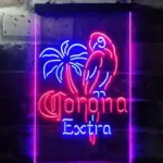 Corona Extra Neon Sign Parrot 1