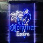 Corona Extra Neon Sign Parrot 1