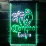 Corona Extra Neon Sign Parrot 1