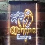 Corona Extra Neon Sign Parrot 1