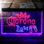 Corona Light Neon Sign Flip Flop Seaside 1