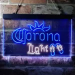 Corona Light Neon Sign Flip Flop Seaside 1