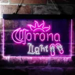Corona Light Neon Sign Flip Flop Seaside 1