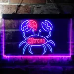 Corona Neon Sign Crustacean Lime Lemon 1
