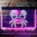Corona Neon Sign Crustacean Lime Lemon 1