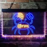 Corona Neon Sign Crustacean Lime Lemon 1