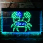 Corona Neon Sign Crustacean Lime Lemon 1