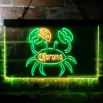 Corona Neon Sign Crustacean Lime Lemon 1