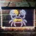 Corona Neon Sign Crustacean Lime Lemon 1