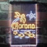 Corona Neon Sign Fish Sun Palm Island 1