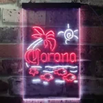 Corona Neon Sign Fish Sun Palm Island 1