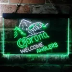 Corona Neon Sign Fishing Welcome Anglers 1