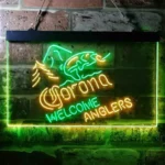 Corona Neon Sign Fishing Welcome Anglers 1