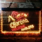 Corona Neon Sign Fishing Welcome Anglers 1