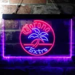 Corona Neon Sign Palm Tree Tree Island Circle 1