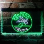 Corona Neon Sign Palm Tree Tree Island Circle 1