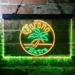 Corona Neon Sign Palm Tree Tree Island Circle 1