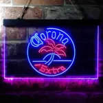 Corona Neon Sign Palm Tree Tree Island Circle 1