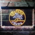 Corona Neon Sign Palm Tree Tree Island Circle 1
