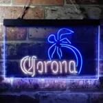 Corona Neon Sign Palm Tree Tree Island Simple 1