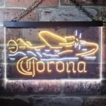 Corona Neon Sign Seaplane Hydroplane 1