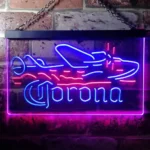 Corona Neon Sign Seaplane Hydroplane 1