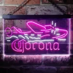 Corona Neon Sign Seaplane Hydroplane 1