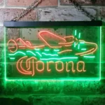 Corona Neon Sign Seaplane Hydroplane 1