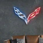 Corvette Neon Sign Logo 1