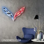 Corvette Neon Sign Logo 1