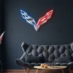 Corvette Neon Sign Logo 1