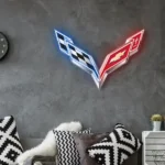 Corvette Neon Sign Logo 1