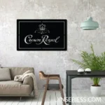 Crown Royal Metal Sign Gift 1