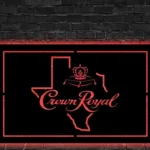Crown Royal Metal Sign Texas Star 1