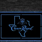 Crown Royal Metal Sign Texas Star 1